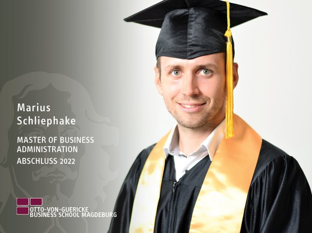 Marius Schliephake (MBA-Abschluss 2022)